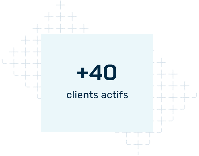 +40 clients actifs