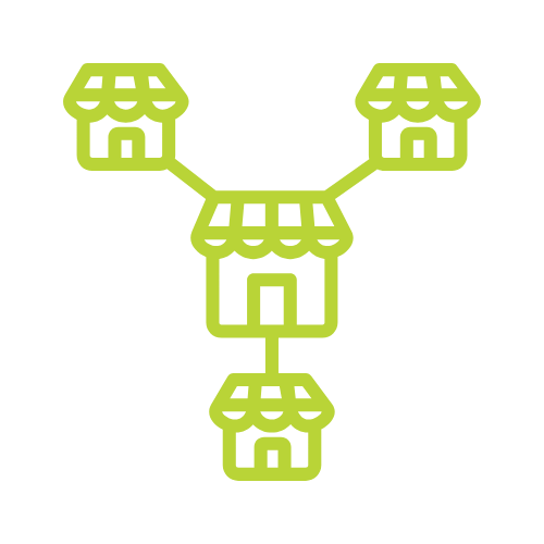 Profil organisation multi-site pour CRM SaaS